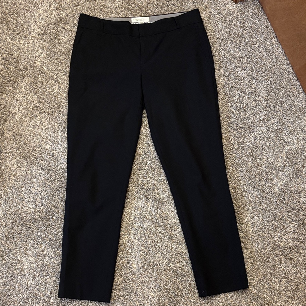Banana Republic wool, lined Logan ankle pants